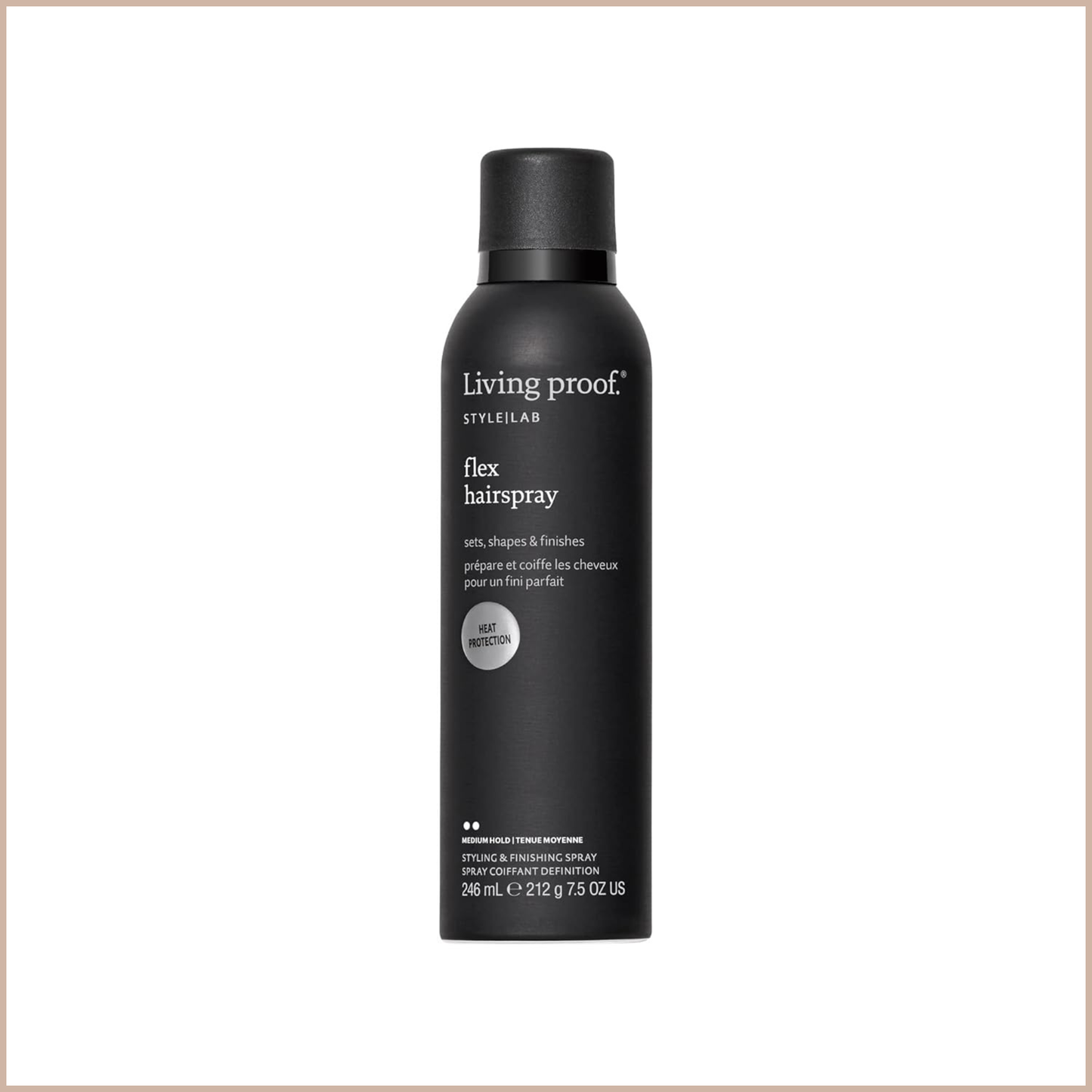 Flexible Hold Hair Spray – Lightweight Styling & Finishing Spray with Heat Protection and Humidity Resistance