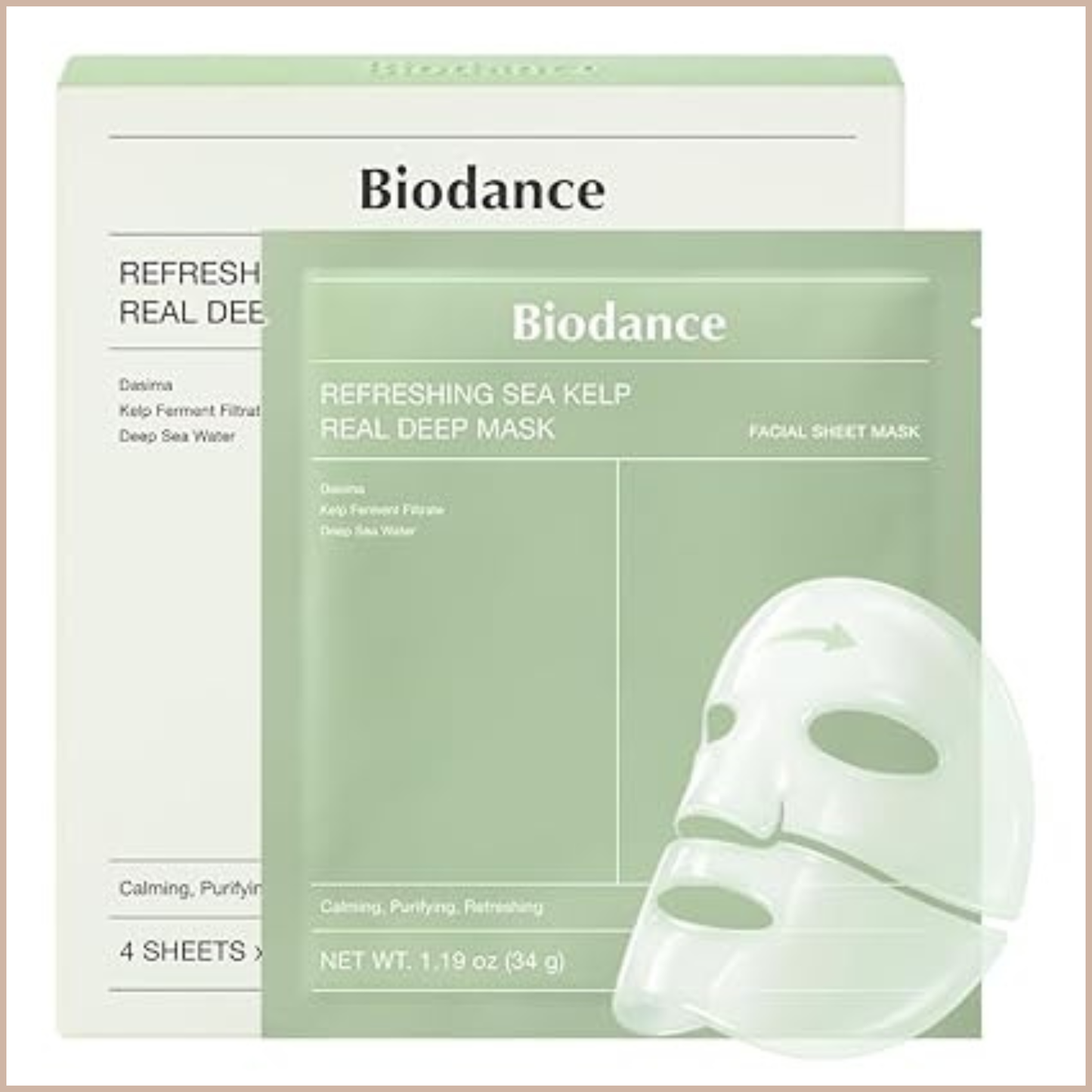 Hydrogel Sheet Mask for Hydration, Soothing & Skin Barrier Care