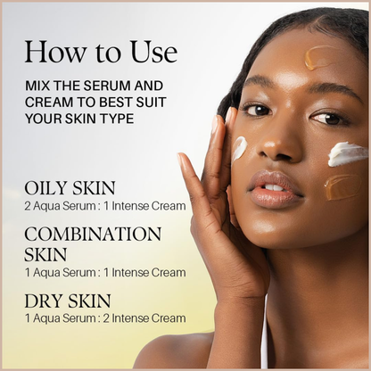 2-in-1 Hydrating Cream & Serum for Barrier Repair, Firming & Glow
