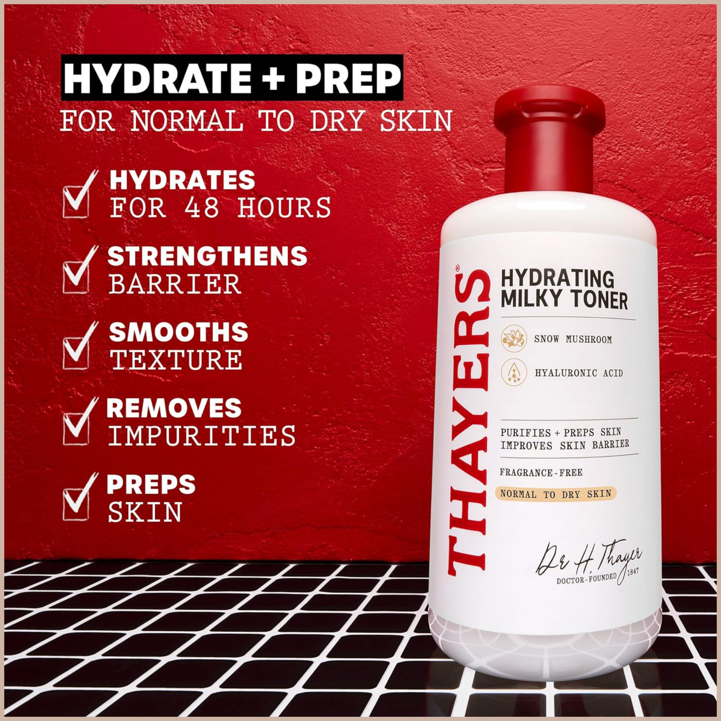 Hydrating Milky Face Toner for Soothing, Softening & Barrier Support