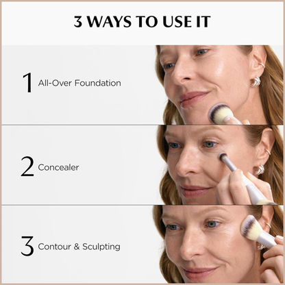 Full Coverage CC Cream SPF 50+ & Flawless Complexion Brush Set