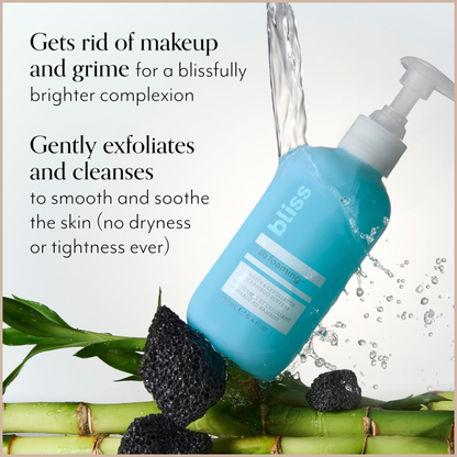 Gentle Exfoliating Foaming Face Cleanser with Plant-Based Buffers