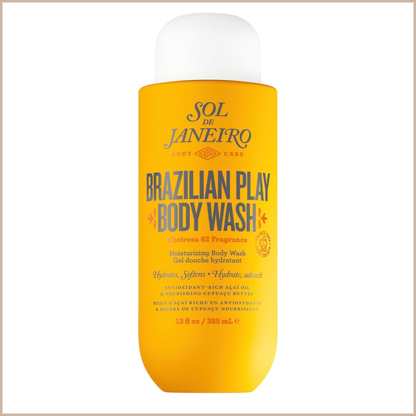 Sol de Janeiro Cheirosa 62 Body Wash – Hydrating Gel Cleanser with Cupuaçu Butter & Coconut Oil