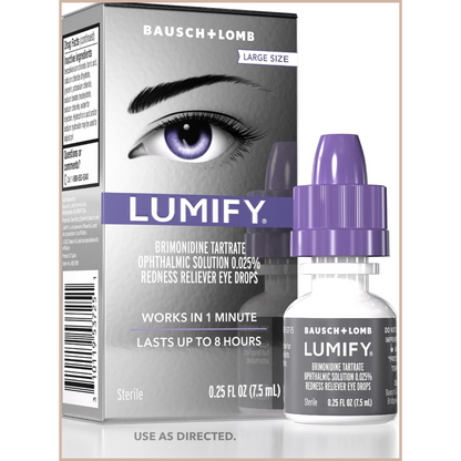 Redness-Relief Eye Drops for Whiter, Brighter Eyes (Fast Acting, Long Lasting)