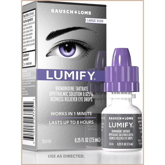 Redness-Relief Eye Drops for Whiter, Brighter Eyes (Fast Acting, Long Lasting)