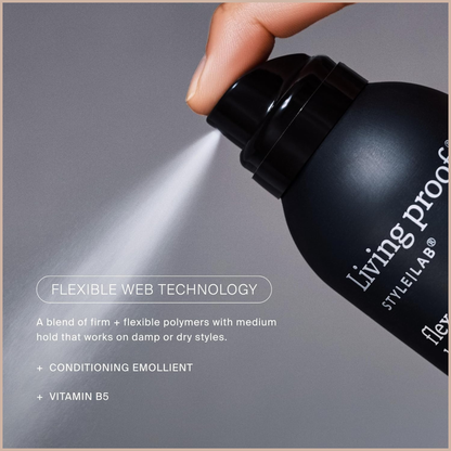 Flexible Hold Hair Spray – Lightweight Styling & Finishing Spray with Heat Protection and Humidity Resistance