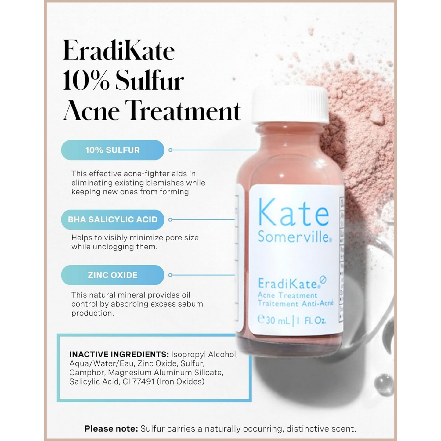 Rapid Acne Spot Treatment with Sulfur & Salicylic Acid for Breakout Reduction