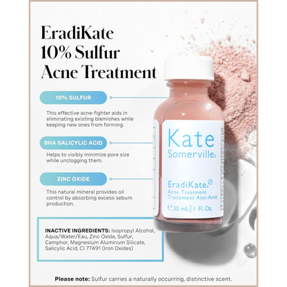 Rapid Acne Spot Treatment with Sulfur & Salicylic Acid for Breakout Reduction