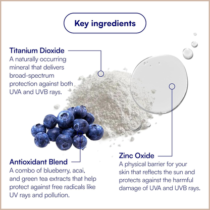 Tinted Mineral Sunscreen SPF 30 for Invisible UV Protection