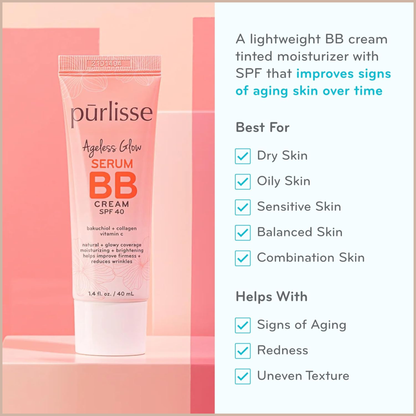 Tinted BB Cream with Natural Glow & Skin-Smoothing Coverage