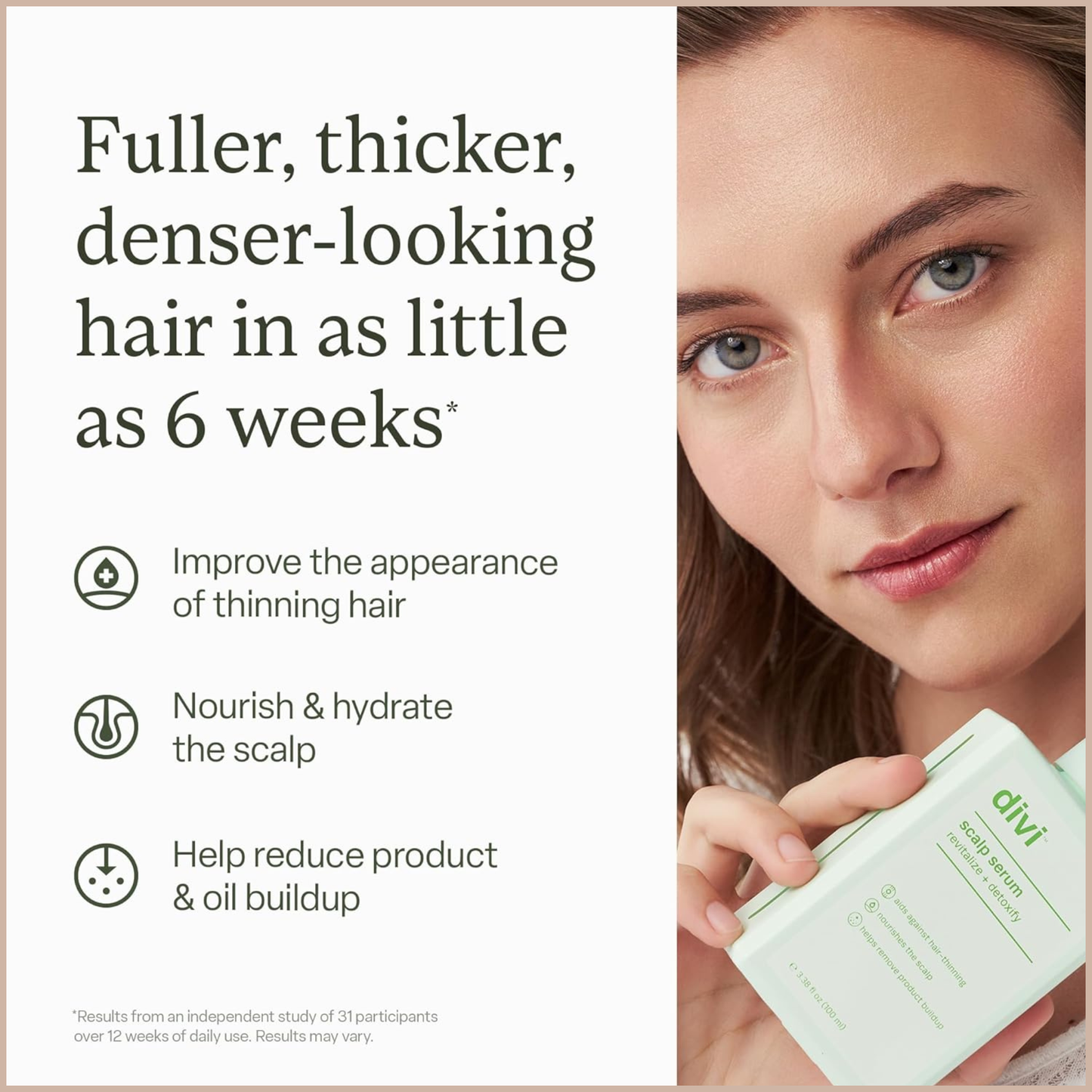 Scalp Health Serum – Hair Density & Fullness Support for Thinning Hair
