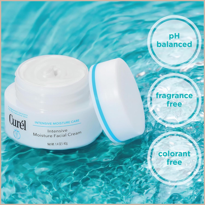 Intensive Hydrating Face Cream for Dry & Sensitive Skin Barrier Support