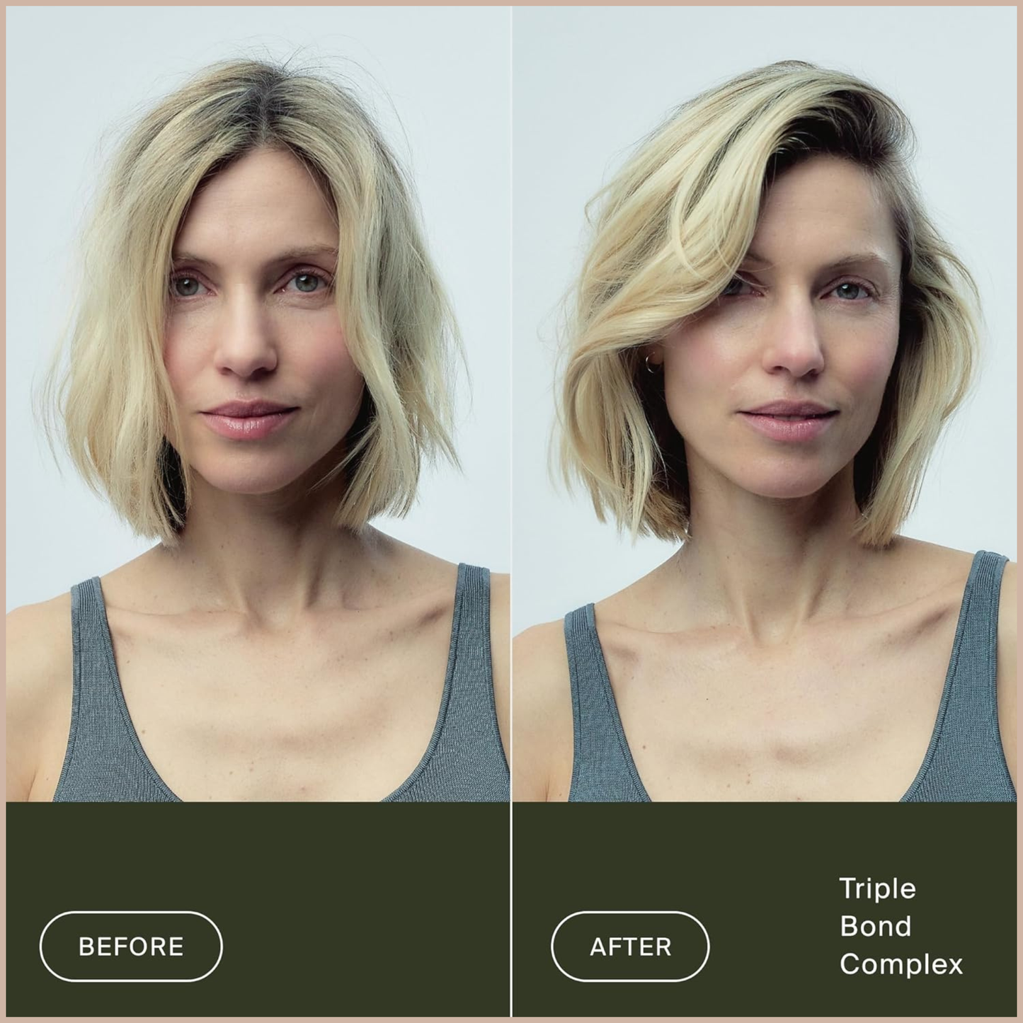 Bond Repair Hair Treatment – Strengthening Leave-In Cream for Damaged Hair, Split Ends & Heat Protection