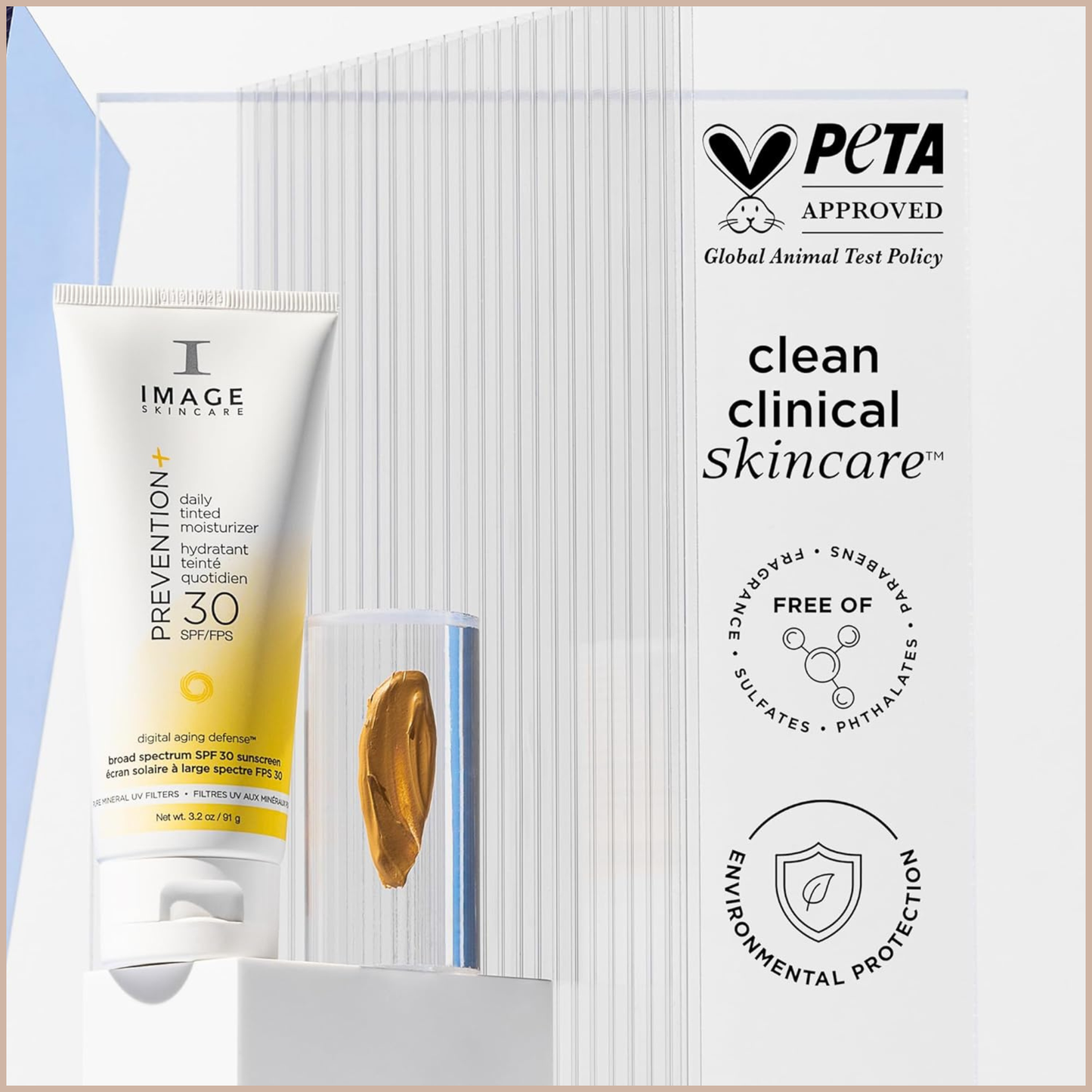 Tinted Mineral Sunscreen SPF 30 for Even, Natural-Looking Skin