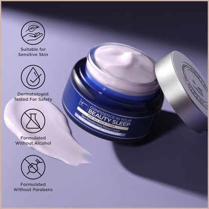 Overnight Anti-Aging Night Cream – Deep Hydration & Firming Moisturizer for Smooth, Youthful Skin