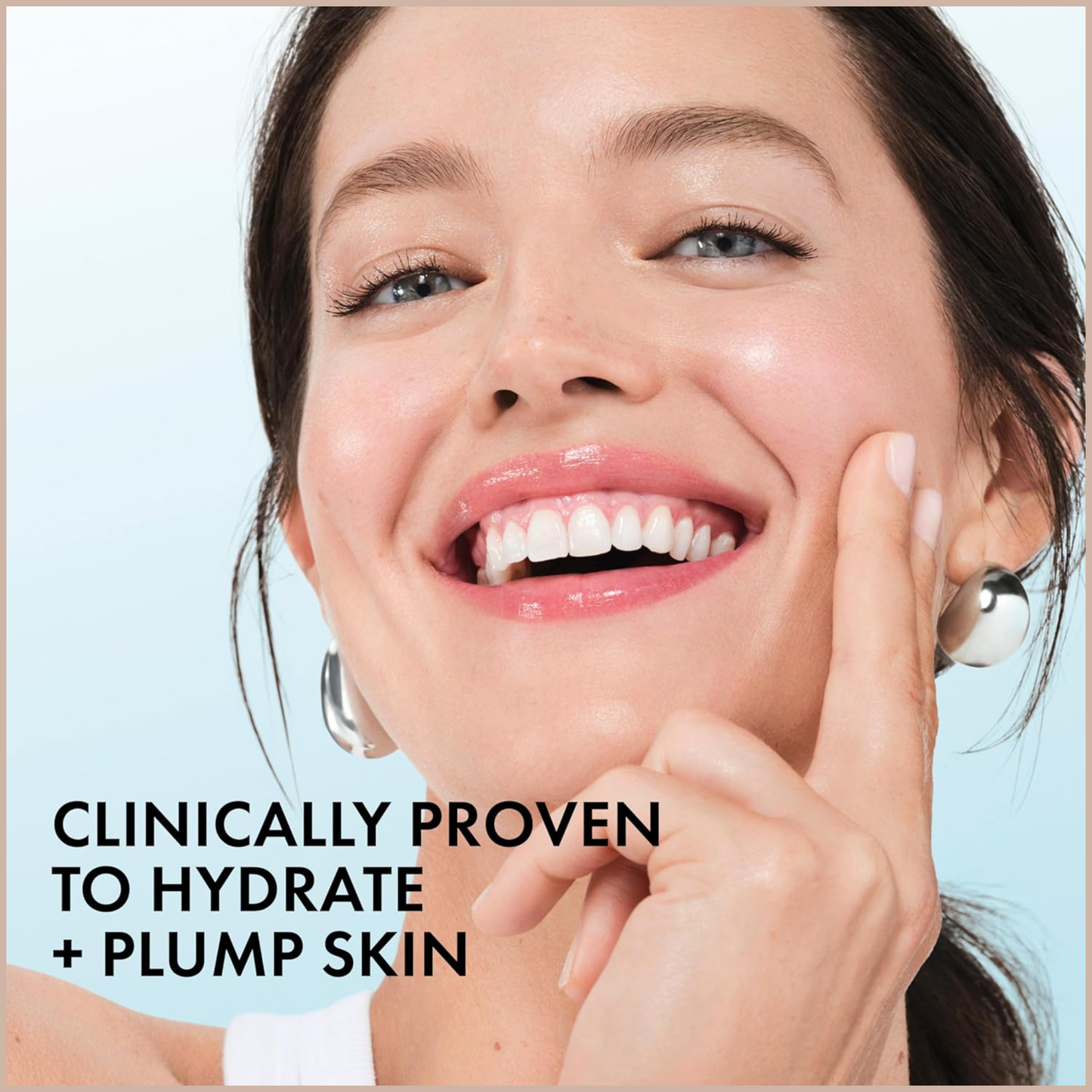 Hydrating Face Serum with Hyaluronic Acid for Plumping & Skin Barrier Support