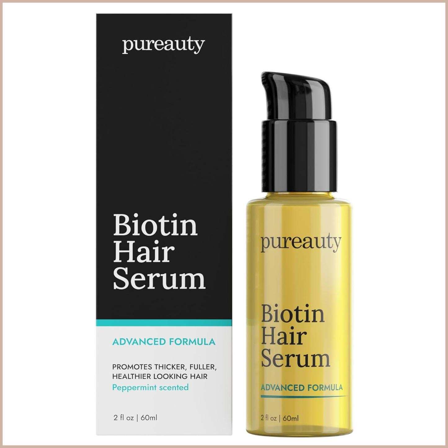 Biotin Hair Growth Serum – Thicker, Fuller-Looking Hair Support for Men & Women