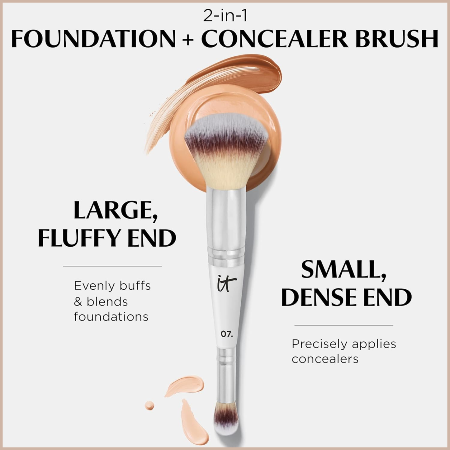 Full Coverage CC Cream SPF 50+ & Flawless Complexion Brush Set