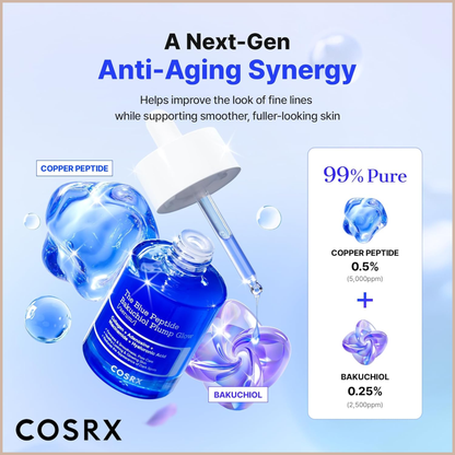 Copper Peptide + Bakuchiol Anti-Aging Plumping Serum