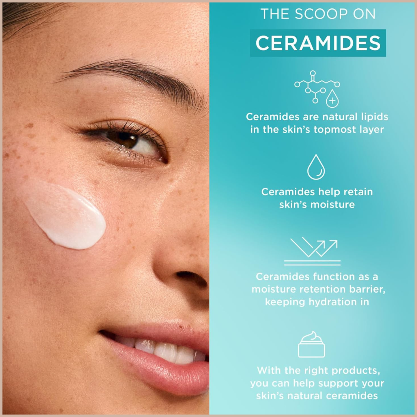 Intensive Hydrating Face Cream for Dry & Sensitive Skin Barrier Support
