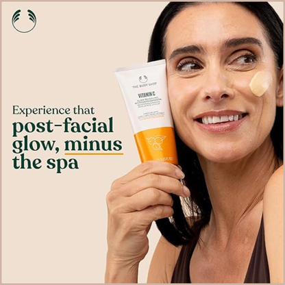 Vitamin C Brightening Micro-Exfoliating Facial Scrub for Smooth & Radiant Skin