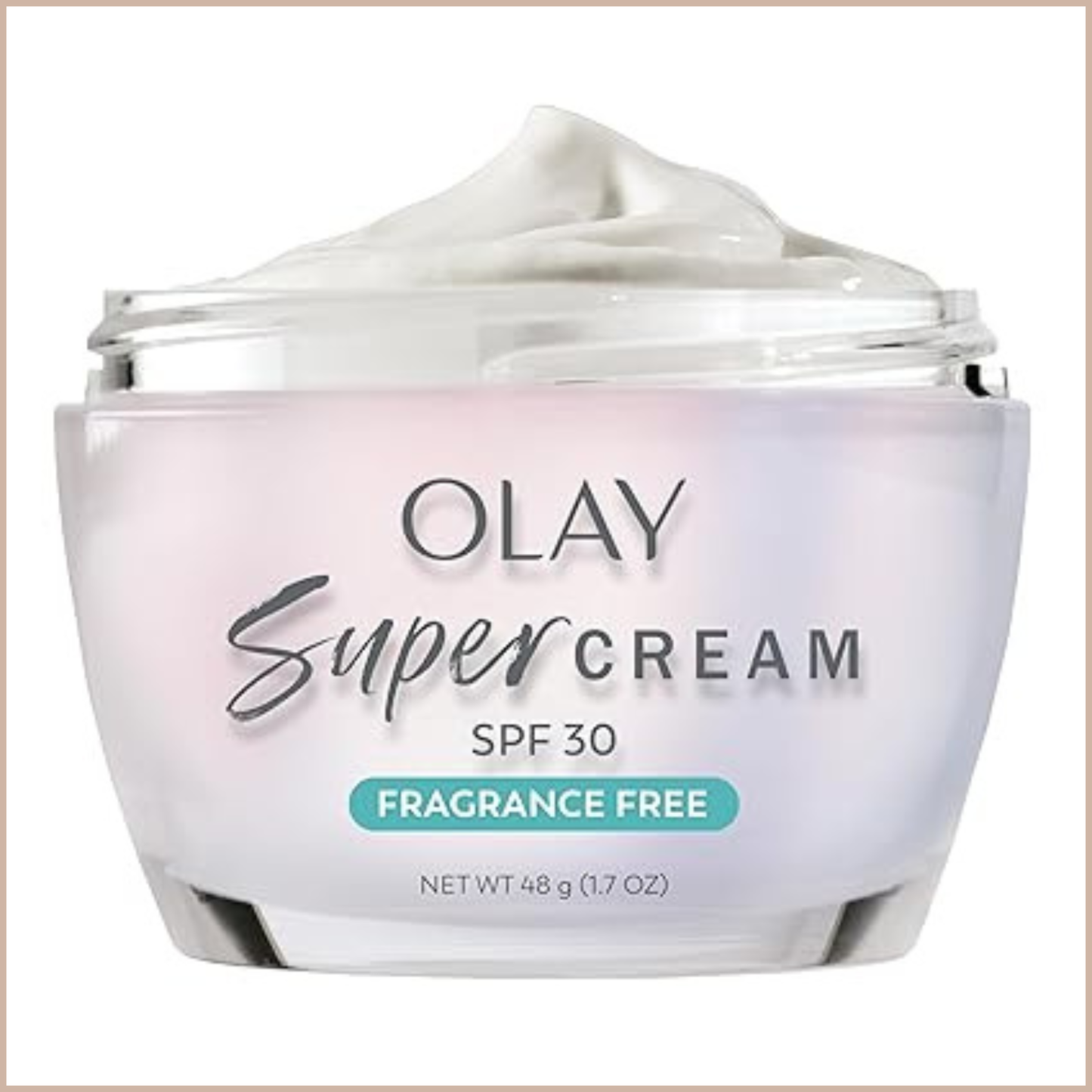 Face Moisturizer SPF 30 with Niacinamide, Vitamin C & Hyaluronic Acid for Brightening, Hydration & Firming