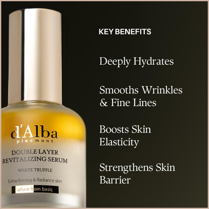 Hydrating Face Serum with Hyaluronic Acid, Vitamin C & Vitamin E – Antioxidant Glow Serum for All Skin Types