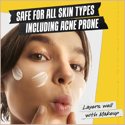 Collagen Peptide SPF 50 Face Sunscreen Serum for Daily UV Protection & Skin Correction