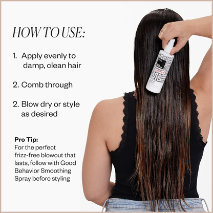 Heat Protectant Detangling Spray – Frizz Control & Shine-Boosting Hair Mist