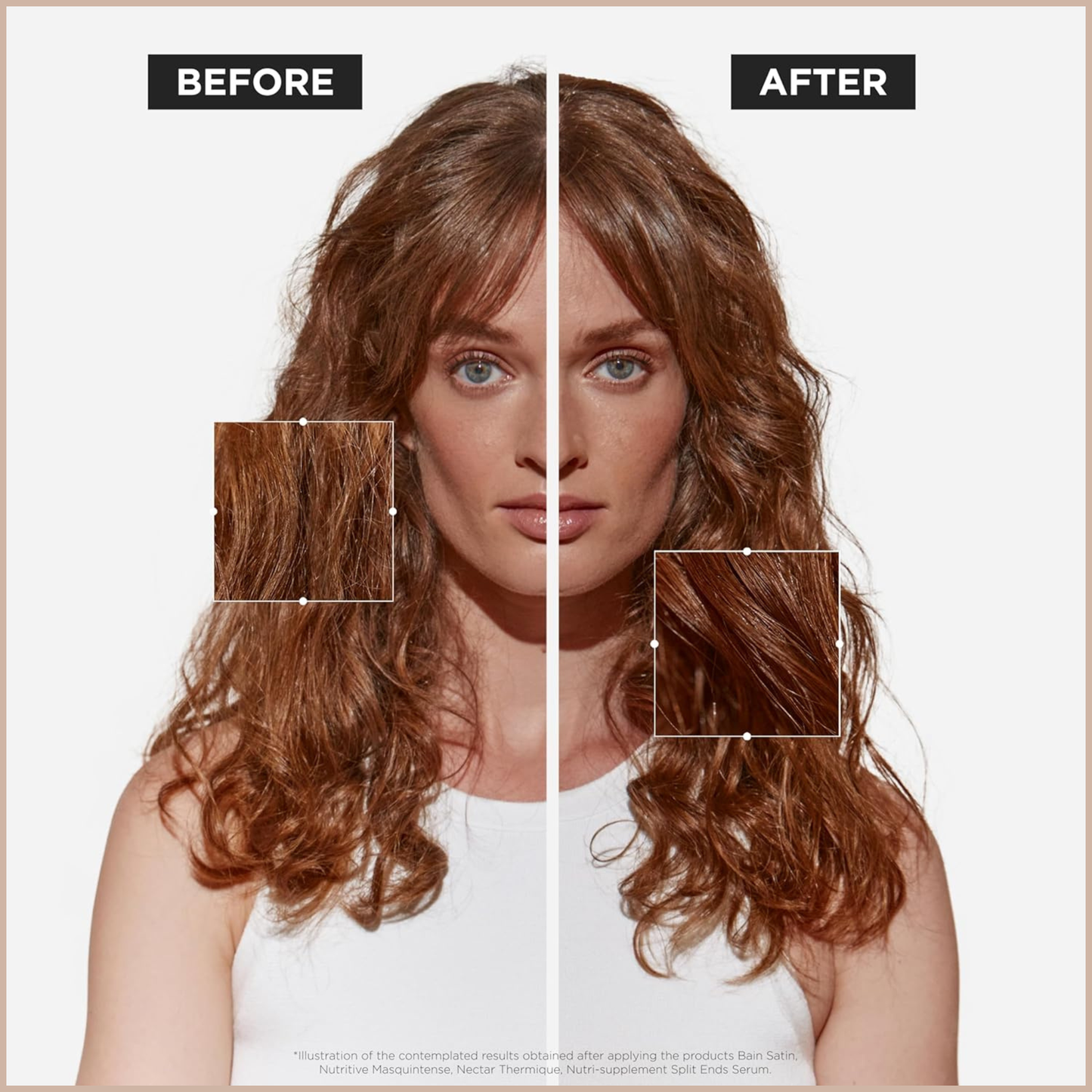 Overnight Hair Serum – Deep Hydration, Frizz Control & Detangling Treatment for Soft, Shiny Hair