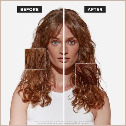 Overnight Hair Serum – Deep Hydration, Frizz Control & Detangling Treatment for Soft, Shiny Hair