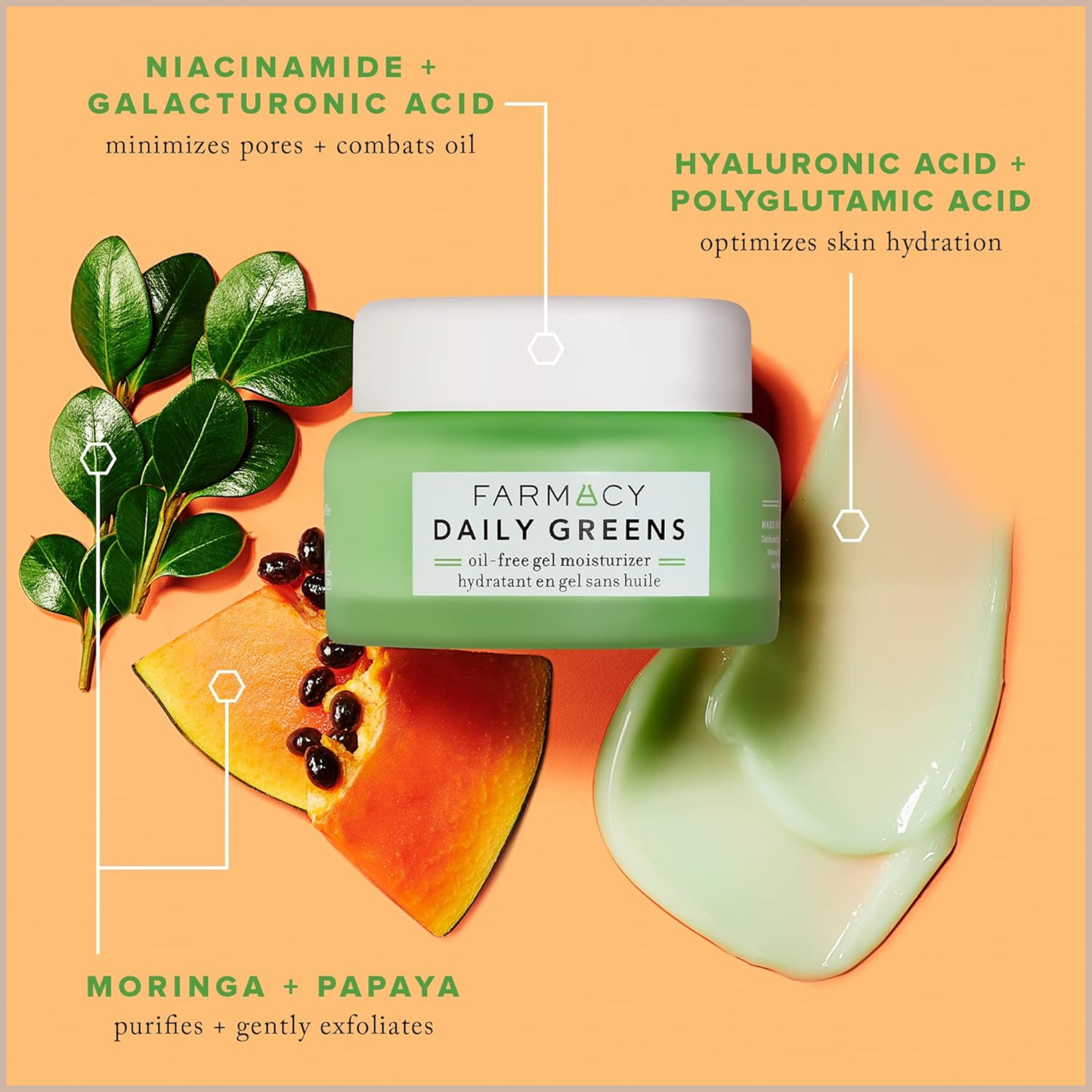 Lightweight Oil-Free Gel Moisturizer for Hydration & Pore Balance