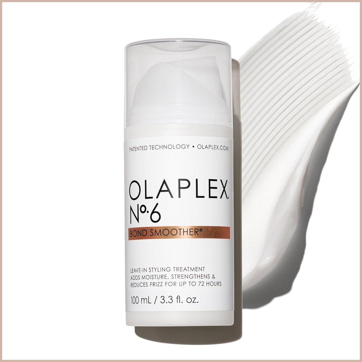 Leave-In Hair Treatment for Frizz Control, Heat Protection & Repair – Hydrating Smoothing Conditioner for All Hair Types