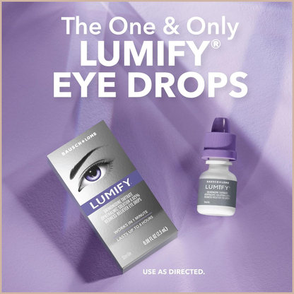 Redness-Relief Eye Drops for Whiter, Brighter Eyes (Fast Acting, Long Lasting)