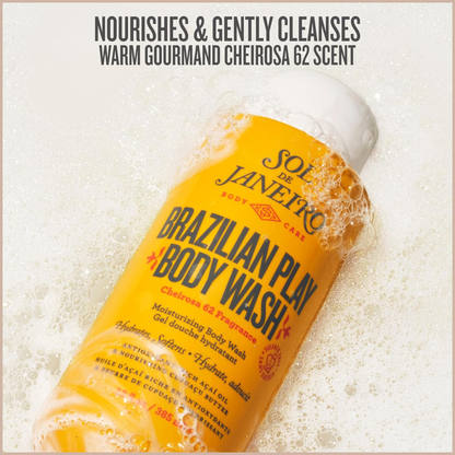 Sol de Janeiro Cheirosa 62 Body Wash – Hydrating Gel Cleanser with Cupuaçu Butter & Coconut Oil