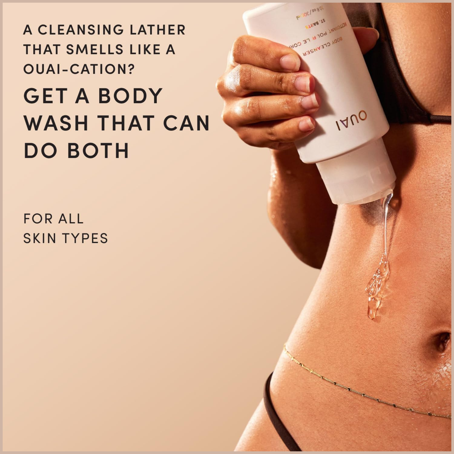 Hydrating Vegan Body Wash with Rosehip & Jojoba Oils – Moisturizing Shower Gel for Soft, Smooth Skin