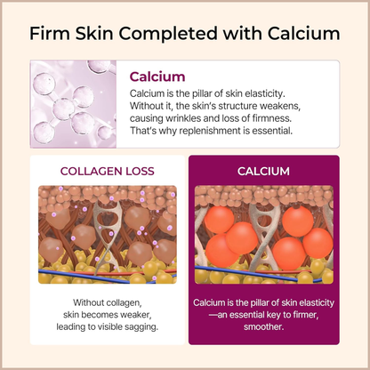 Anti-Aging Eye Balm Stick with Calcium, Collagen & Vitamin D for Wrinkle Care & Volume Support