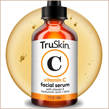 Vitamin C Brightening Serum with Hyaluronic Acid, Aloe Vera & Vitamin E for Glow & Even Skin Tone