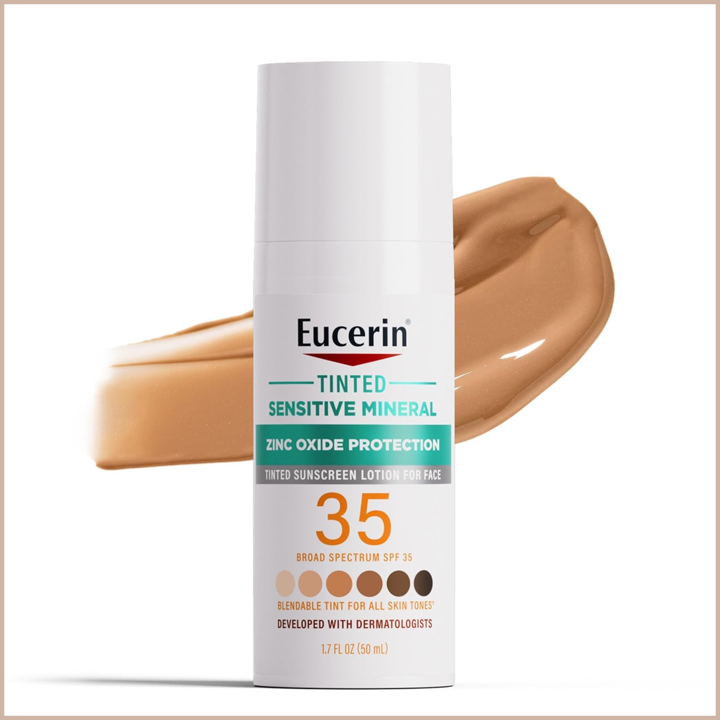 Tinted Mineral Sunscreen SPF 35 – Antioxidant Face Protection & Daily Hydration
