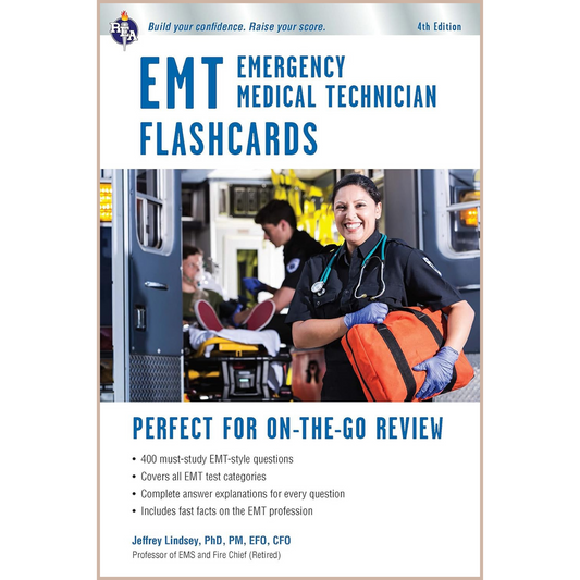 EMT Exam Flashcard Book – 400 Scenario-Based Practice Questions for Airway, Cardiology, Medical, OB/Peds & Trauma Review