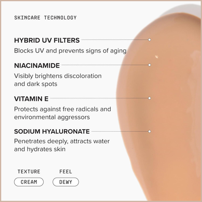 Tinted Moisturizing Sunscreen SPF 46 for Radiant, Even Skin