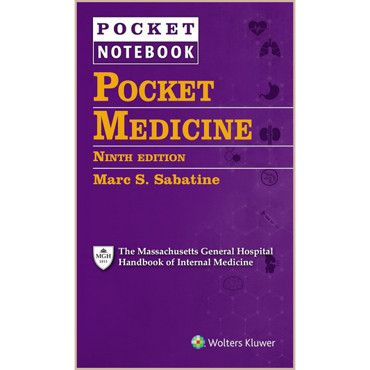 Pocket Medicine, 9th Edition – Internal Medicine Clinical Reference, Diagnostic Guide & Hospital Rounds Handbook