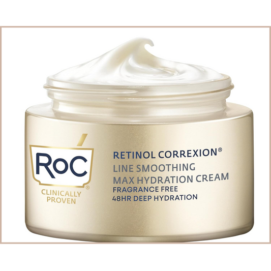 Anti-Aging Hydrating Face Cream with Retinol & Hyaluronic Acid for Wrinkles & Firming