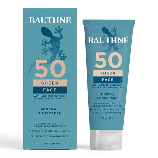 Bauthne Sheer Face Mineral Sunscreen SPF 50