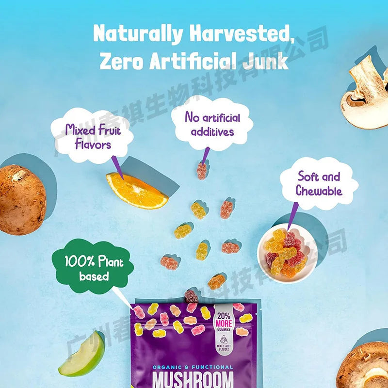 Mushroom Immunity & Heart Wellness, 80 Gummies