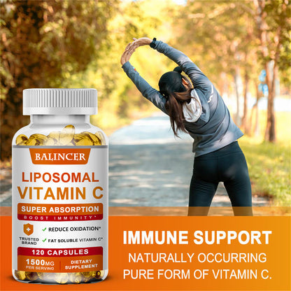 Liposomal Vitamin C with Zinc Capsules, 120 Count