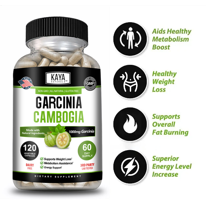 Garcinia Cambogia Extract Capsules, Herbal Dietary Supplement