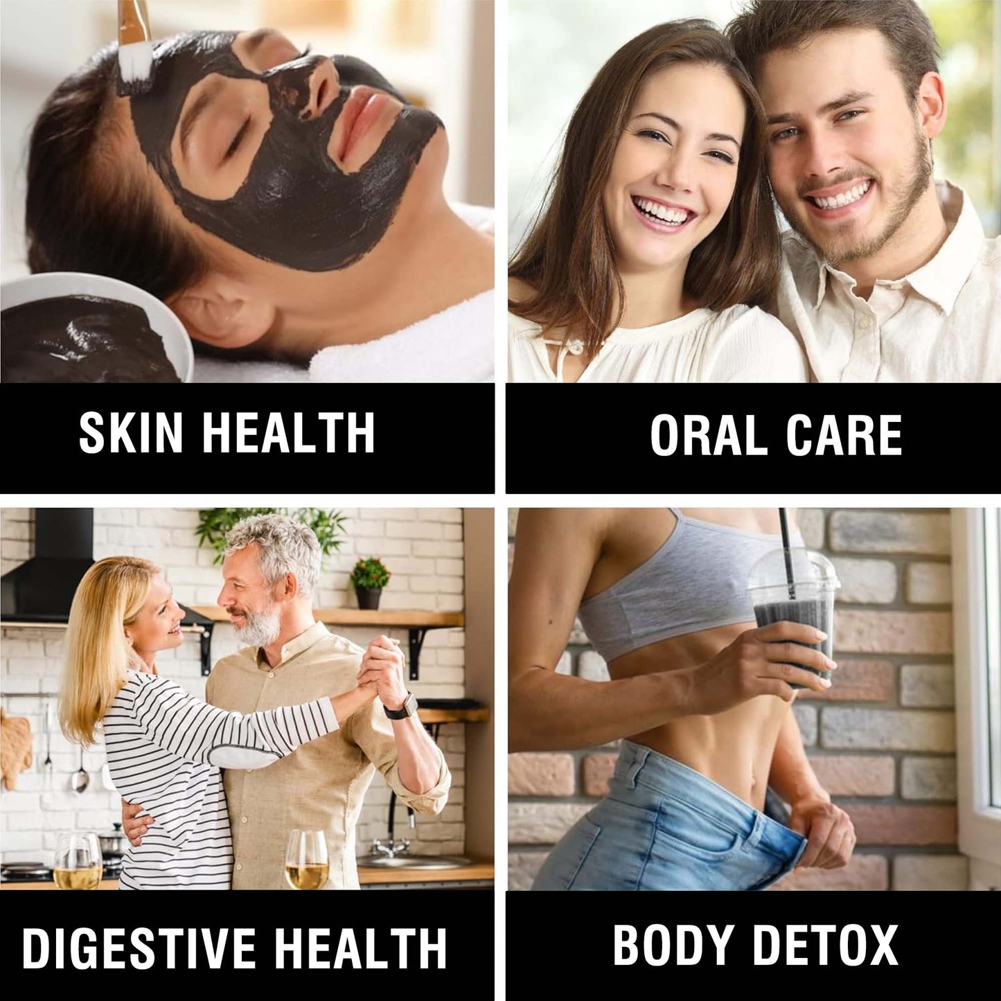 Activated Charcoal Digestive Support Capsules, 60 Count