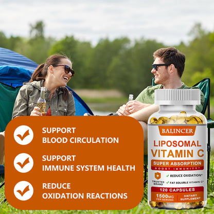 Liposomal Vitamin C with Zinc Capsules, 120 Count
