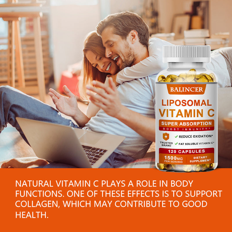 Liposomal Vitamin C with Zinc Capsules, 120 Count